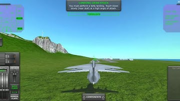 Turboprop Flight Simulator - Landing Problem - Crazy Ride #2