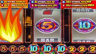 2X5X10X Times Pay Casino 3 Reel Slot