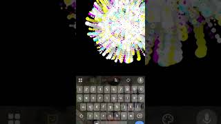 #glowing #galaxy #nebula #cluster #graphical #programming with #pydroid3 #learn #coding #subscribe