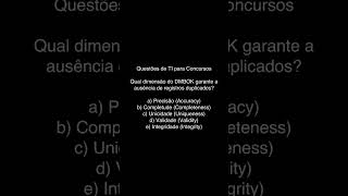 Questões de TI para Concursos