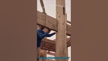 Traditional Woodworking: Mortise-Tenon Joint & Wooden Pegs