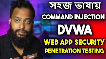 Command Injection Vulnerability In DVWA Lab - Web App Security Penetration Testing In Bangla!