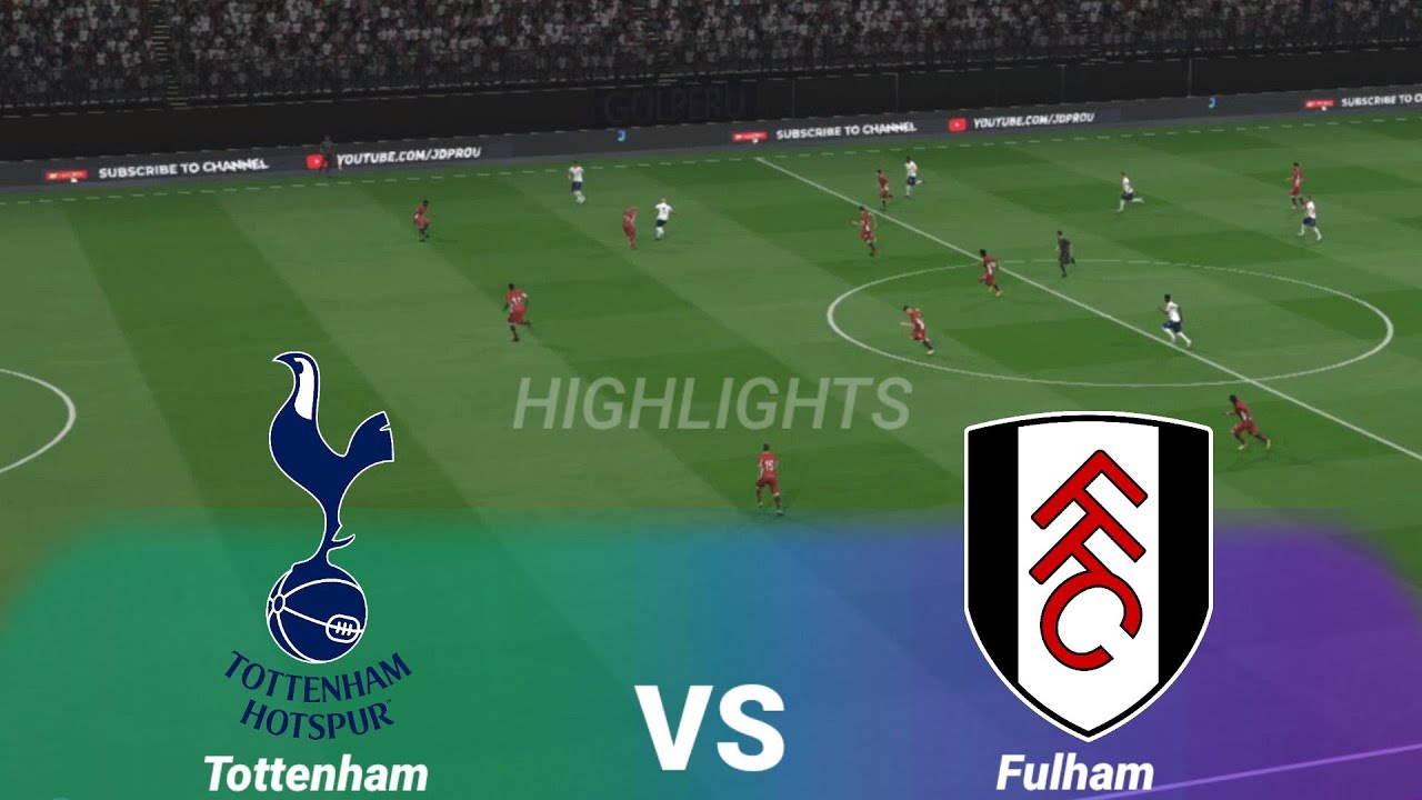 FC 24 Tottenham vs Fulham, Premier League 2023/24