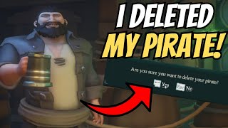 I Reset My Pirate in Sea of Thieves!