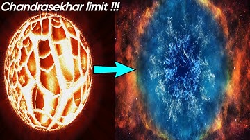 Chandrasekhar Limit: The FATE of Massive Star & Supernova Explosions
