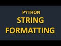 F-String Formatting | Rounding, Percentage & Alignment Explained
