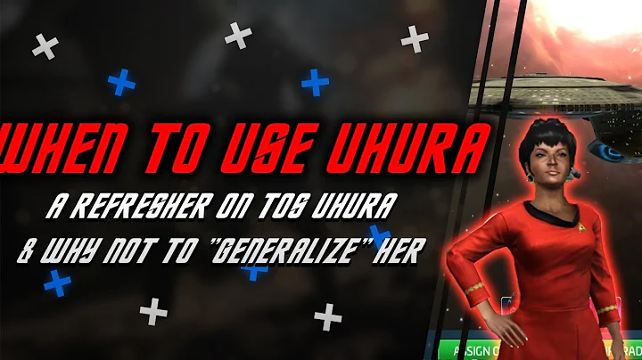When to use TOS Uhura | The dangers of "generalized" PVP crews in Star Trek Fleet Command