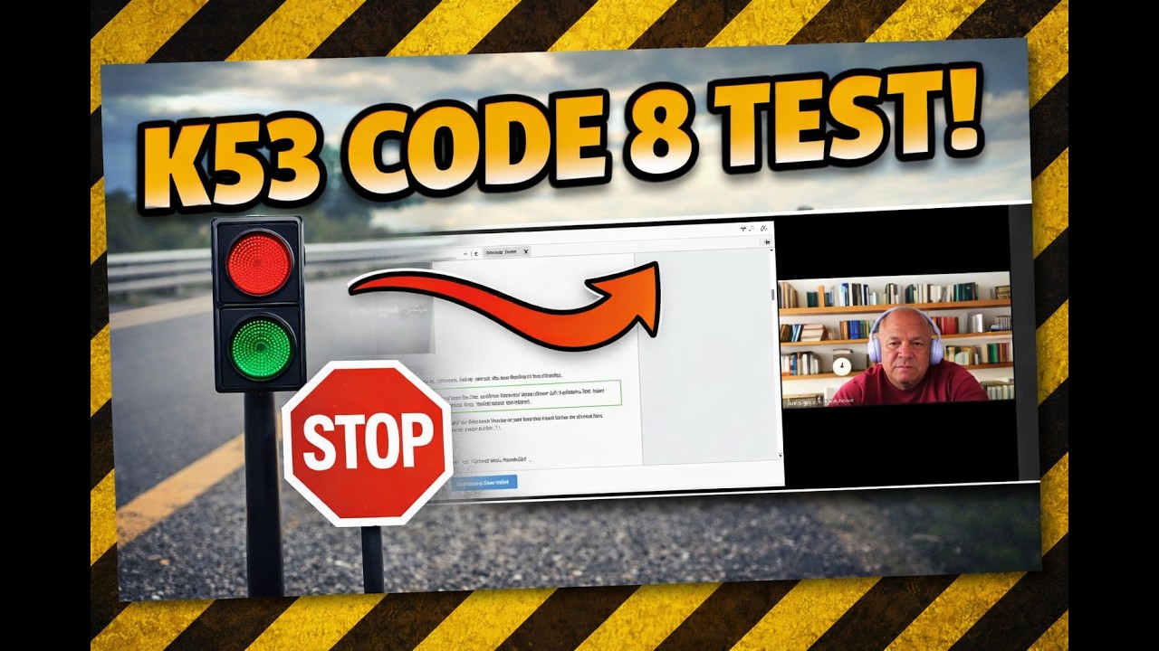 PASS Your K53 Code 8 Test First Time! - YouTube