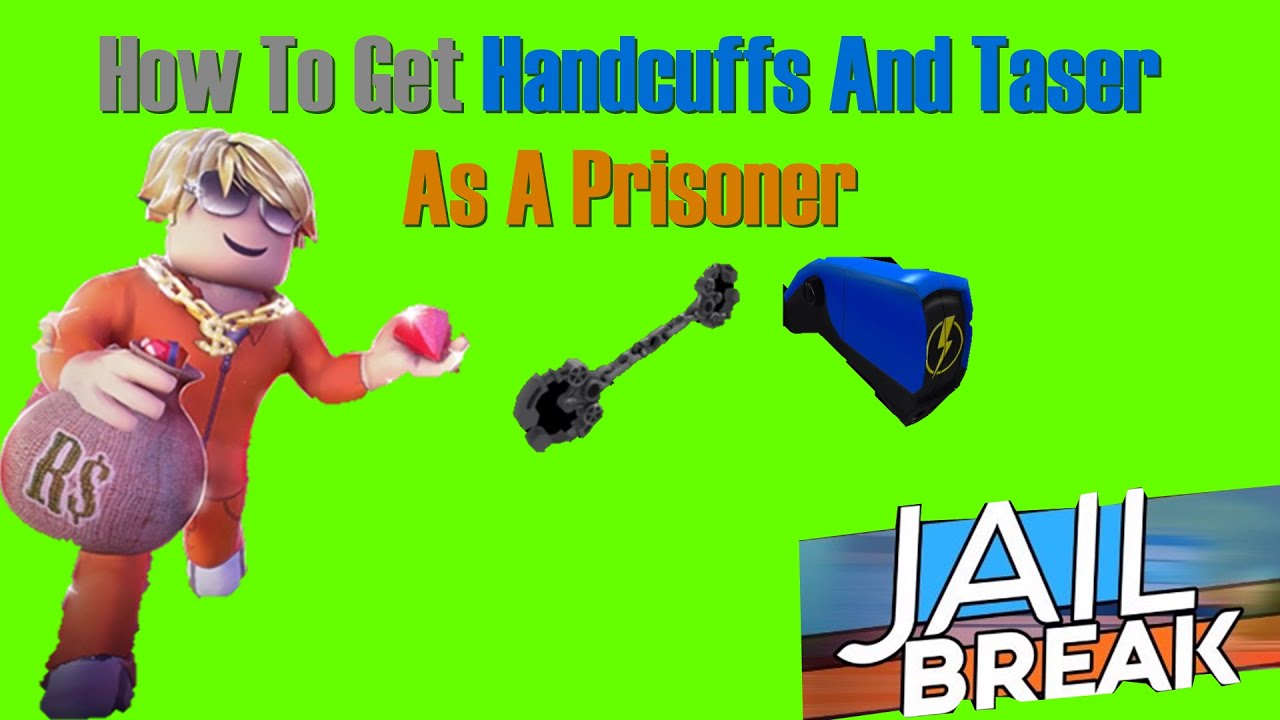 [Roblox Jailbreak] How To Get Handcuffs and Taser as a Prisoner YouTube
