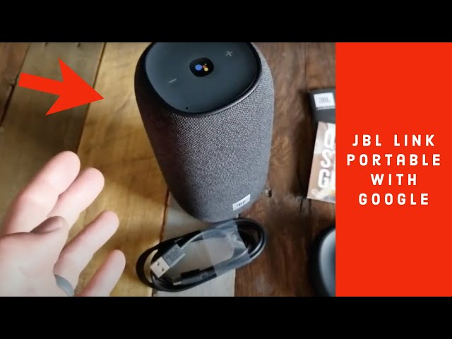 Беспроводная портативная акустическая система JBL LINK PORTABLE Grey