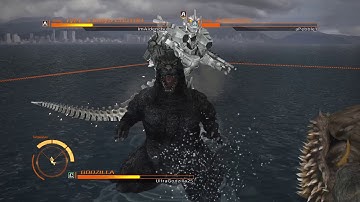 GODZILLA PS4 (Online) Godzilla vs. Angirus vs. Type 3 Kiryu [Re-upload]