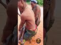 RESCUE CHAABA FROM THE STREAM#hadzabetribe #africa #bushman #simplelife