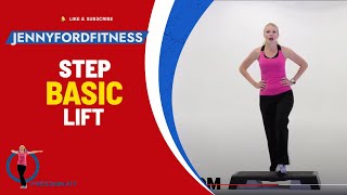 How to do a Right Basic in Step Aerobics | Tutorial | Learn to Step | JENNY FORD