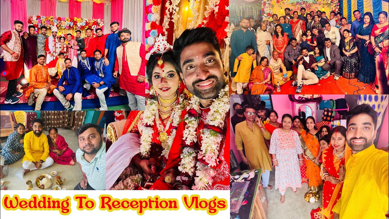 Wedding To Reception Vlogs || Date 15/1/2025 || Family Enjoy ||