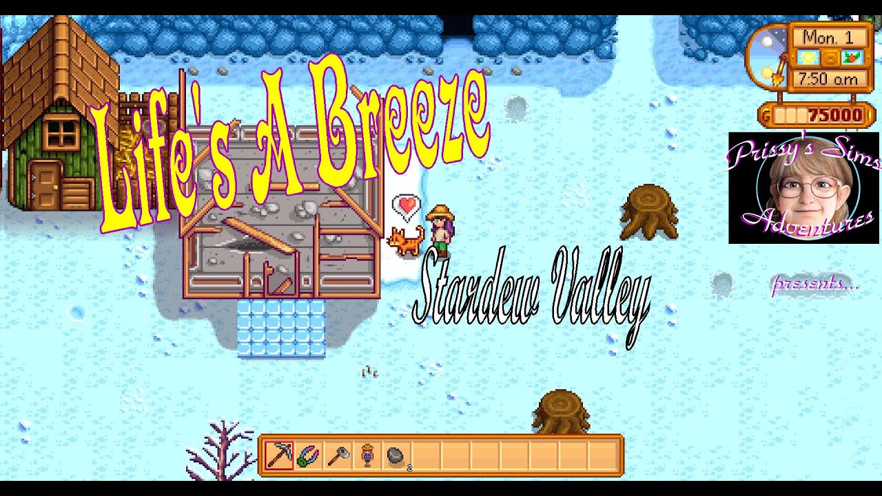  life s a breeze winter day 1 2 stardew valley youtube