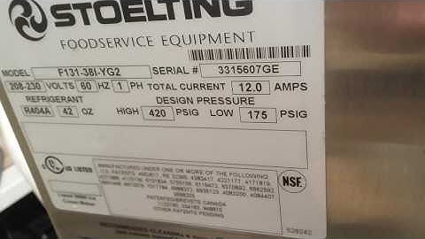Stoelting F131 Soft Serve Frozen Yogurt Machine Product Test 3315607GE
