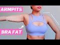 Lose armpit fat, bra fat, fix rounded shoulders! Toned slim upper body standing workout, week 1, d2