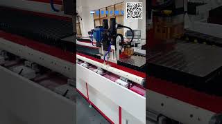 Famous Drill for 3m PVC round tube with DOBEMY CNC machine automatically Profile