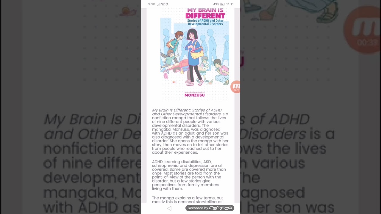 My Brain Is Different Is a Serious and Personal Nonfiction Manga