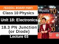 Chapter 9 Electronics | PN Junction or Diode | Class 10 Physics Federal Board New Book 2026 NBF