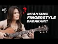 Josephine alexandra fingerstyle lagu rungkad dadakan padahal belom pernah denger lagunya 