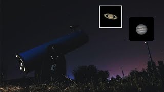 Player Profile Jupiter and Saturn through my 10 inch Telescope