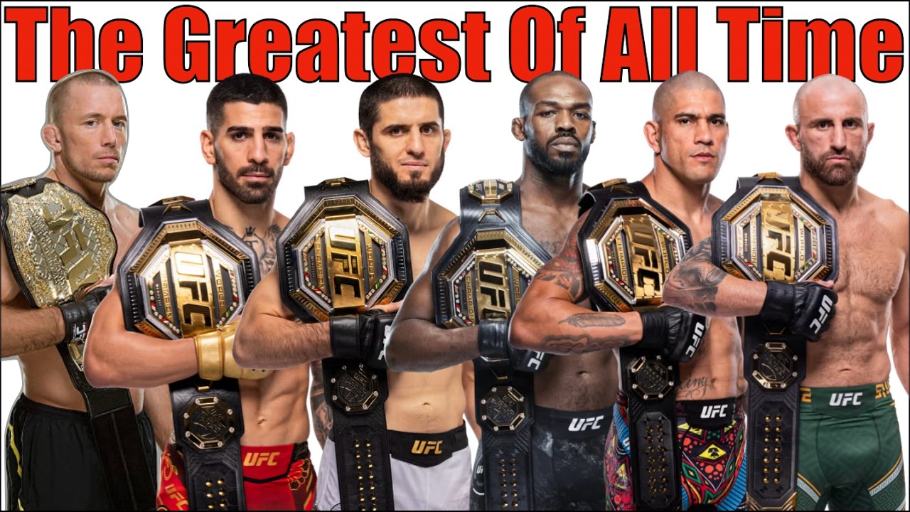 The Top 15 Greatest UFC Fighters Of All Time (2026) UFC GOAT LIST - YouTube
