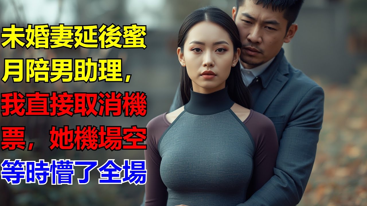 未婚妻延後蜜月陪男助理，我直接取消機票，她機場空等時懵了全場