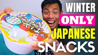 Japanese Snacks You Can ONLY Get in the Winter