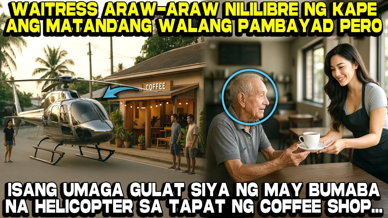 Outline Video Waitress Araw Araw Nililibre ng Kape ang Matandang Walang Pambayad, Pero...