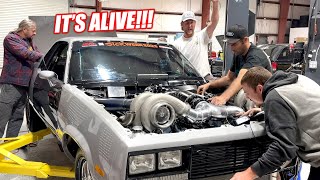 Mullet's 9.3L SMX Big Block FIRST FIRE UP!!! This Thing Is Insane... (5,000 Horsepower)