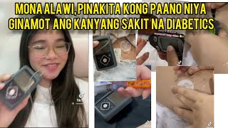 Mona Alawi, Pinakita kong Paano niya Ginagamot ang Kanyang Sakit na Diabetes!