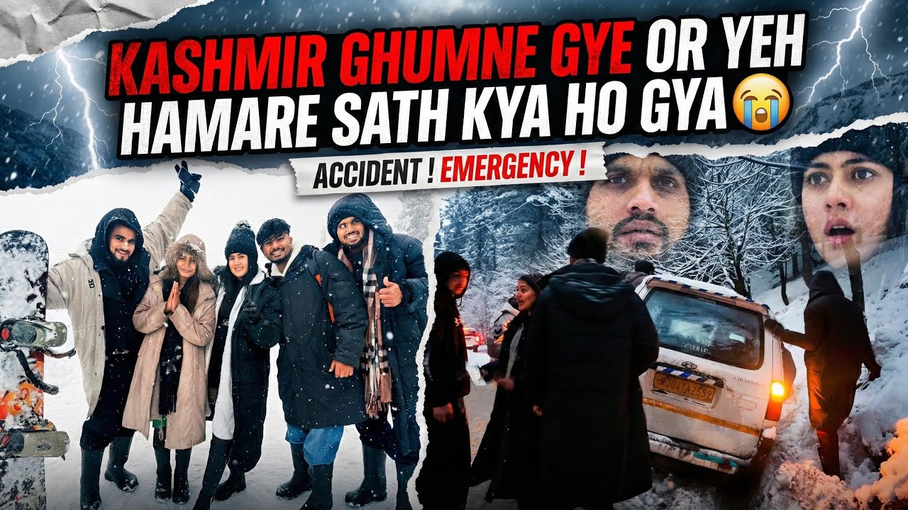 Kashmir Trip Gone Wrong 😱||Ye Kya Ho Gaya🥲