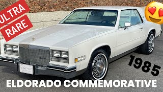Ultra Rare Original 1985 Cadillac Eldorado Commemorative Edition. Lots Of Cool History Here