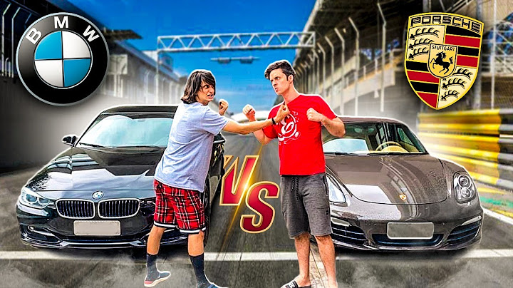 DESAFIEI A PORSCHE DO ENALDINHO PARA UM RACHA CONTRA MINHA BMW!!