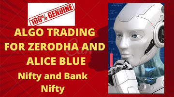 Algo Trading for Zerodha and Alice Blue with AWS