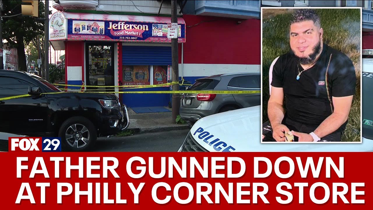 Father of 3 shot to death while stocking shelves at Philly corner store