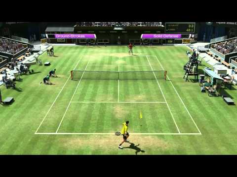 Видео: Virtua Tennis 4 (рецензия, обзор)