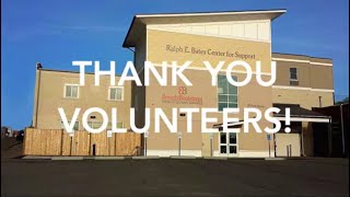 Thank you to our Volunteers video
