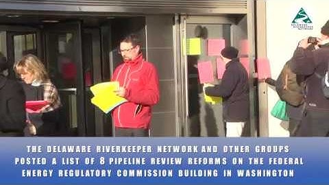Delaware Riverkeeper Network  video FERC protest