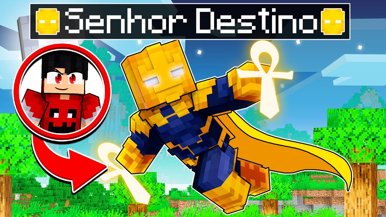 P3DRU é o SENHOR DESTINO no Minecraft por 24 HORAS!