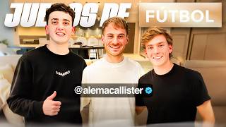 WE PUT ALEXIS MAC ALLISTER TO THE TEST WITH FOOTBALL GAMES: WHO AM I AND PUT TOGETHER THE BEST EL...