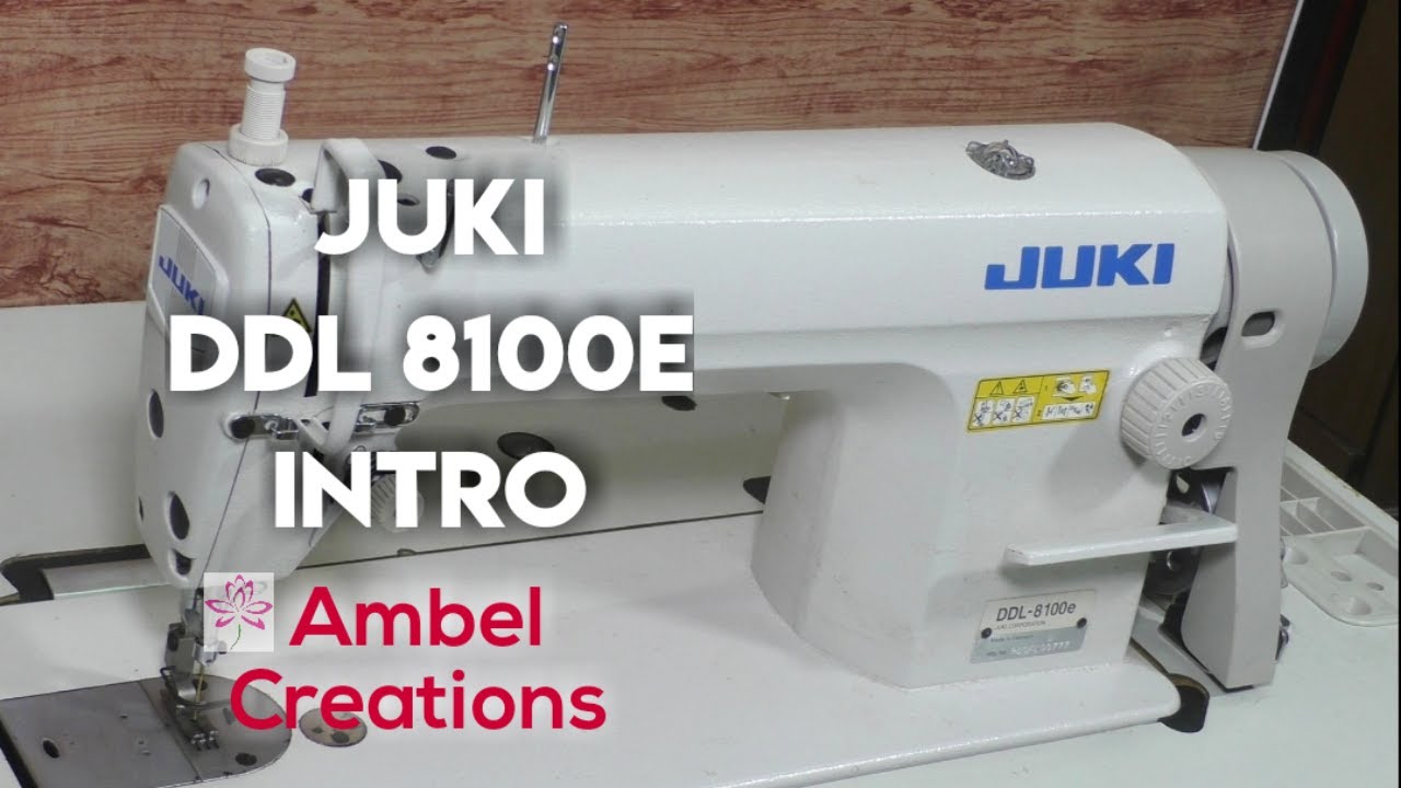 Sewing Machine JUKI DDL8100e Intro Video.ജുക്കി തയ്യൽ മെഷീ