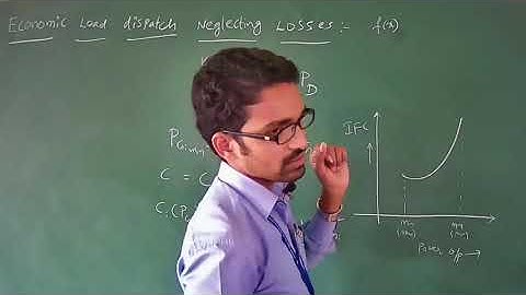 Economic Dispatch Neglecting Losses and Algorithm || PSOC UNIT - 2 LECTURE - 3
