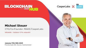 Michael Steuer Keynote - Blockchain Hub Davos 2023
