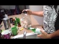 How to cut a beer bottle without string or cutter