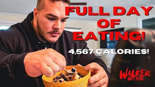 Nick Walker | DAY OF EATING! | 4,567 CALORIES!