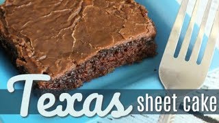 Chocolate texas sheet cake