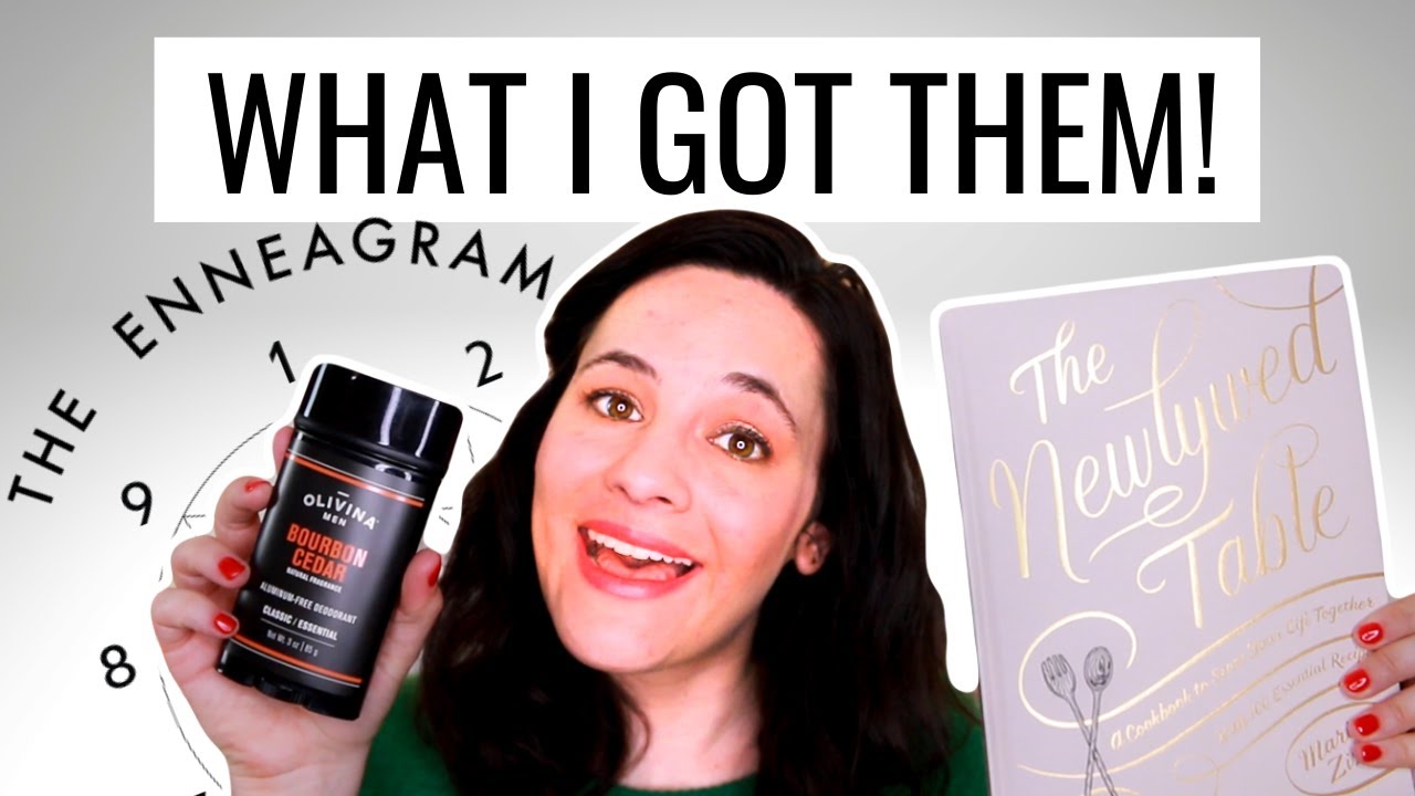 What I Bought My Friends & Family for Christmas (based off their enneagram types!)