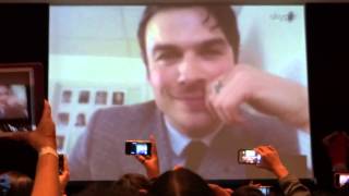 Ian Somerhalder Video Conference (Bloodlines 2013 Brazil)